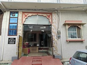 Façade de l’hébergement