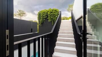 Terrasse sur le toit