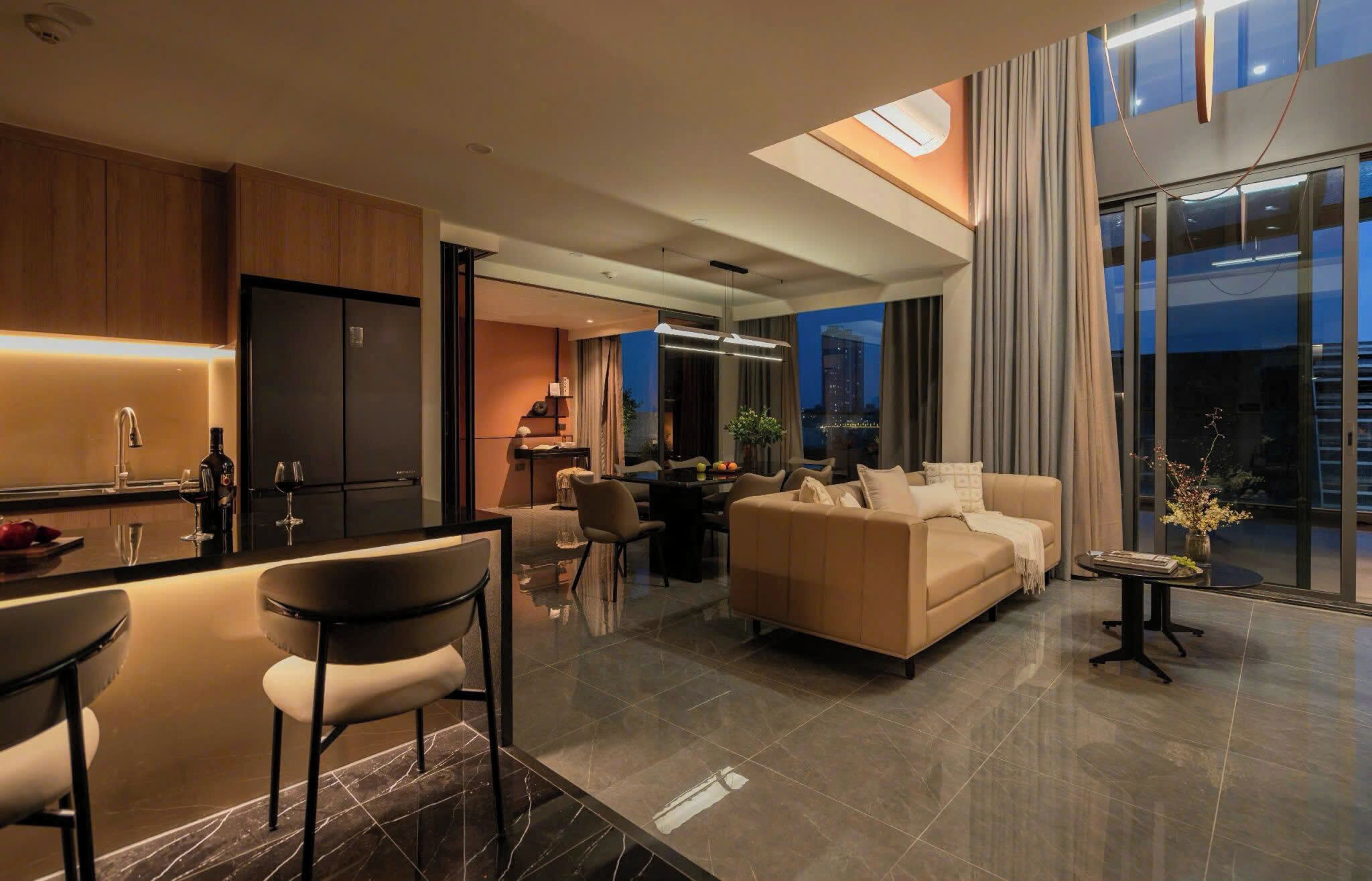 基础公寓, 阳台, 城市景观 | 办公桌、笔记本电脑工作区、隔音、免费 WiFi