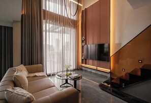 Basic-Apartment, Balkon, Stadtblick