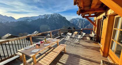 Les Planches de Villard 5* Chalet – Terrace, sauna – Alpe d’Huez area