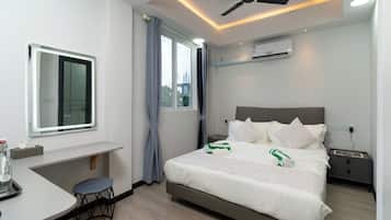 Chambre Quadruple | Coffres-forts dans les chambres, bureau, chambres insonorisées