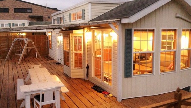Outdoor dining - Cottage Paradiso (Onna)