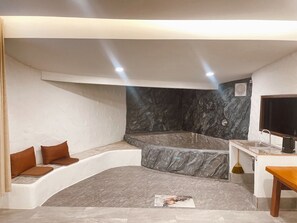 Családi villa | Nappalirész