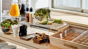 Repas de petit déjeuner