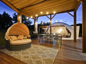 Outdoor dining - Santopia Okayama Soja (Soja)