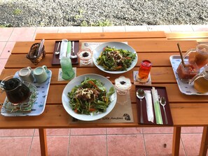 Outdoor dining - Marine Terrace (Tatsugo)