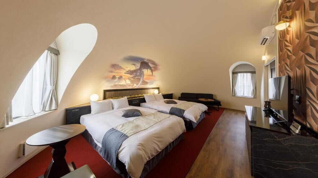 Cofres nos quartos, Wi-Fi de cortesia, roupa de cama