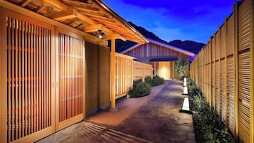 Overnattingsstedets uteområder