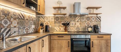 Kokeplater og oppvaskmaskin