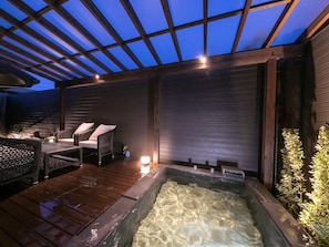 Outdoor spa tub - Onsen Garden Yumoto Ann Kiyohime (Kirishima)