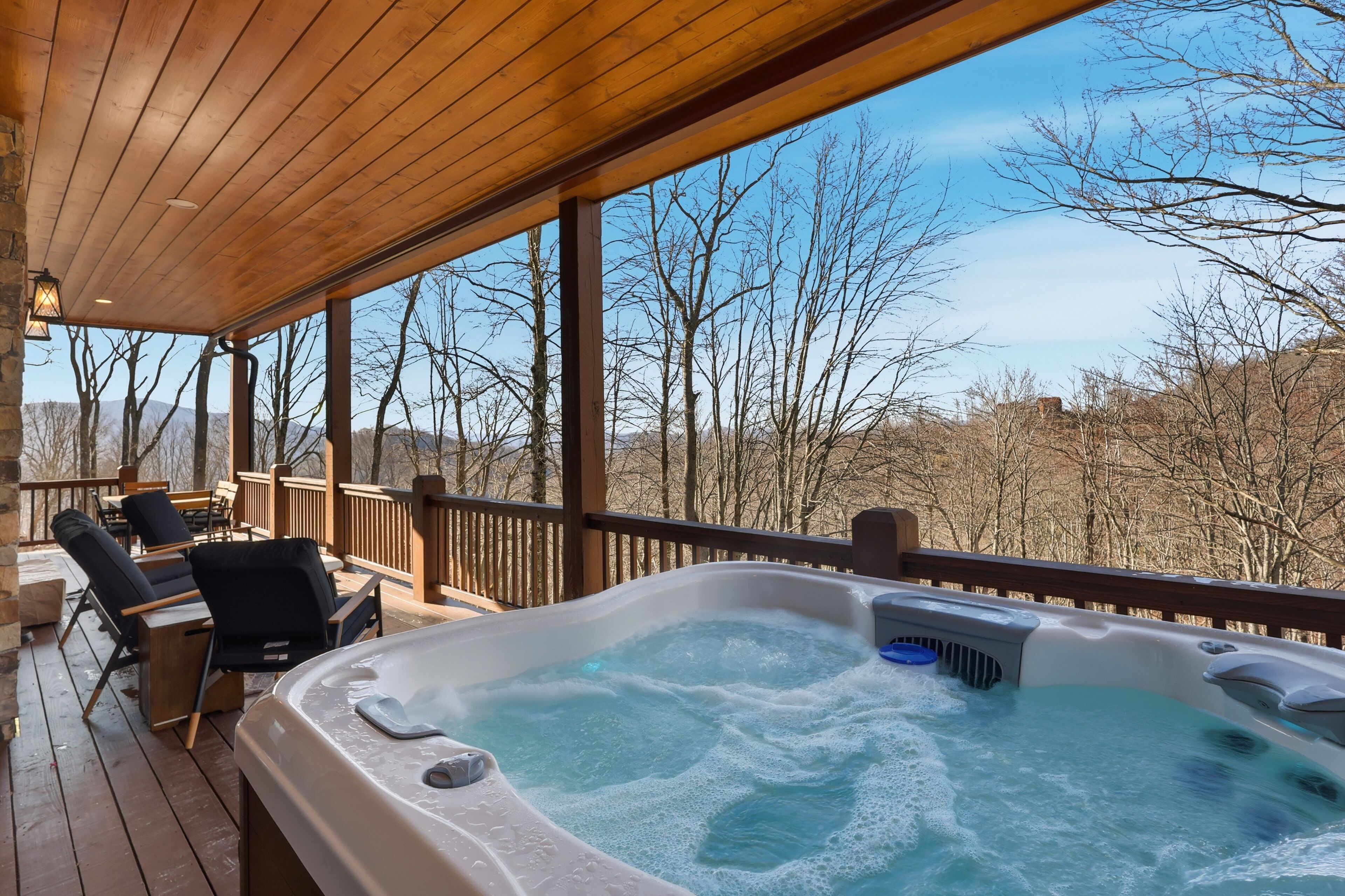 Bain à remous extérieur