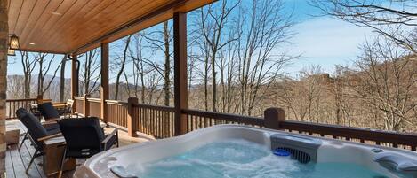 Bain à remous extérieur