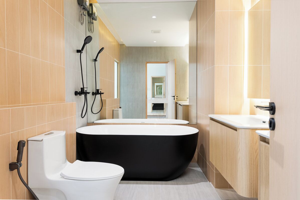 Biệt thự, 4 phòng ngủ, hút thuốc, hồ bơi riêng | Phòng tắm