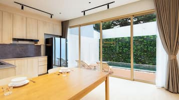 Biệt thự, 4 phòng ngủ, hút thuốc, hồ bơi riêng | Khu ăn uống