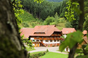 Exterior - Apartment '4 Bachblick' with Shared Terrace, Balcony, and Wi-Fi (Oberharmersbach)