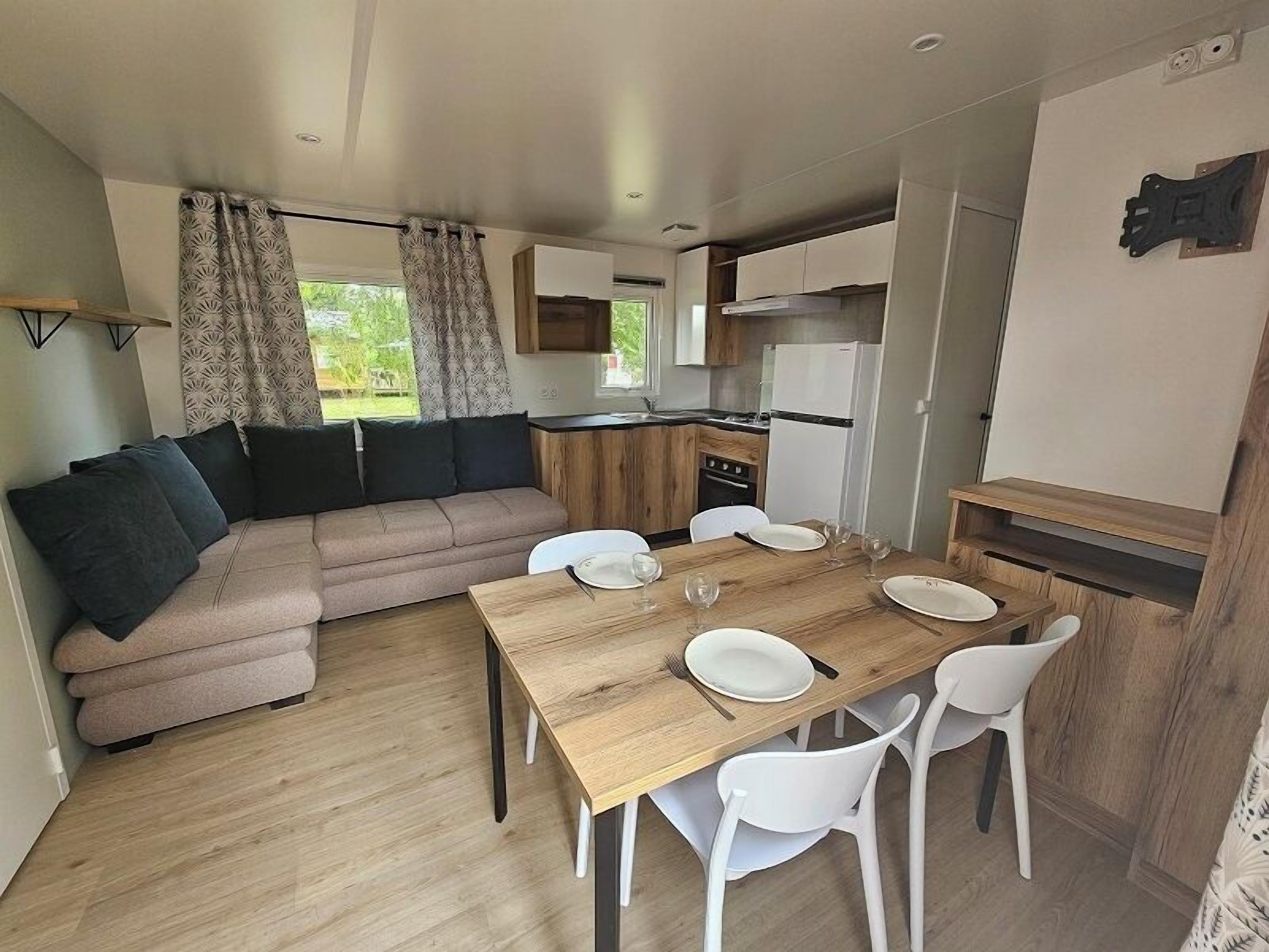 บ้านเคลื่อนที่ลักซ์ชัวรี่, 3 ห้องนอน | บริเวณนั่งเล่น