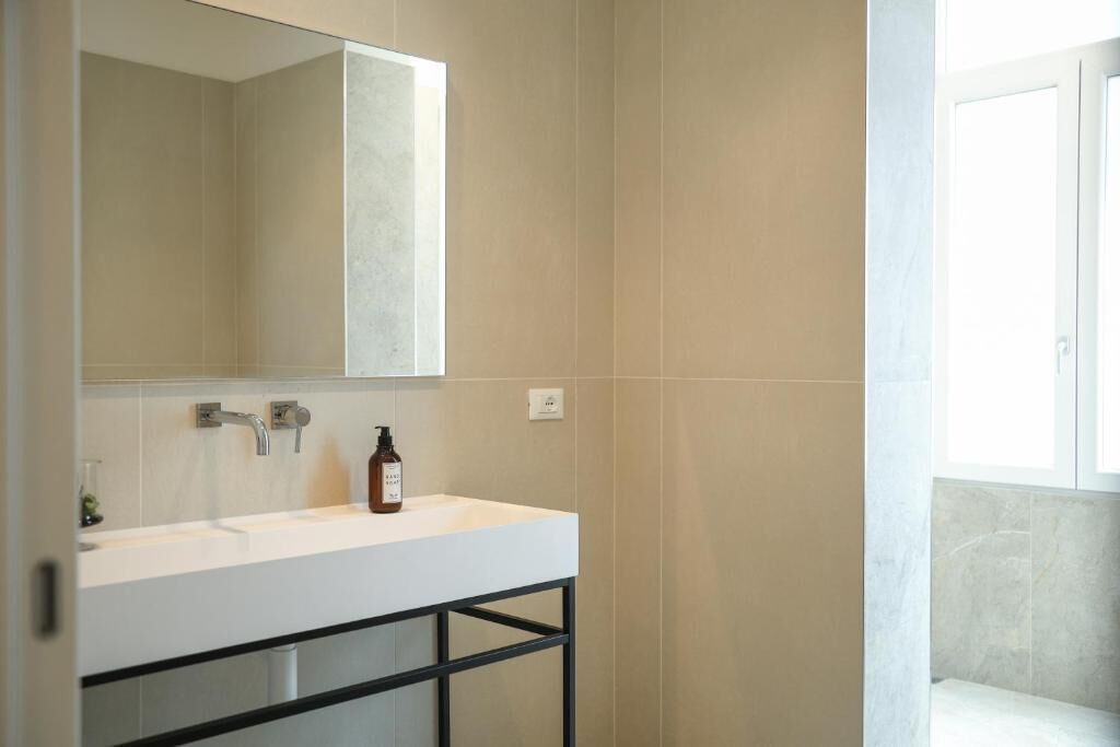 Superior-Doppelzimmer, Gartenblick | Badezimmer