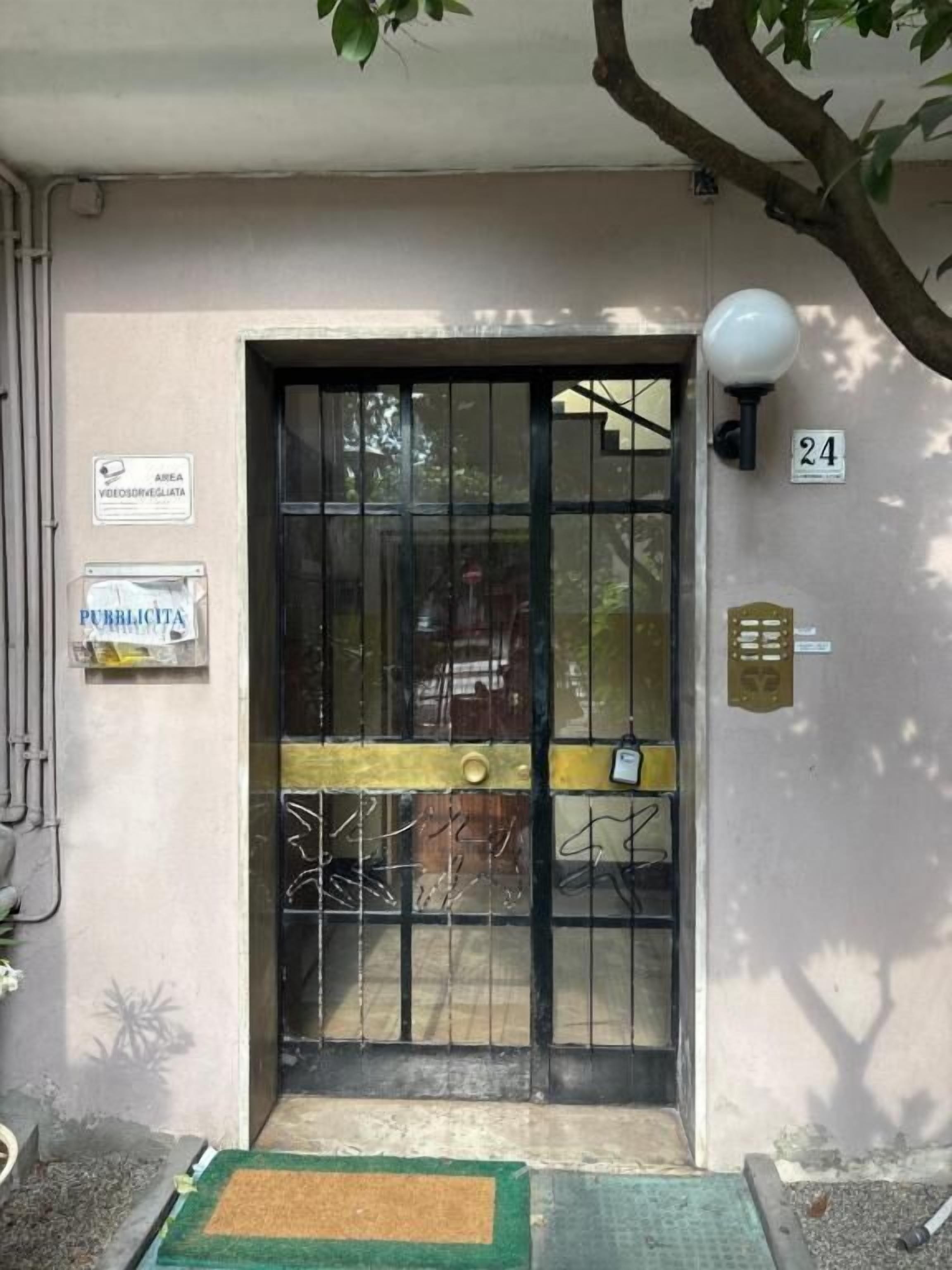 Fassade der Unterkunft