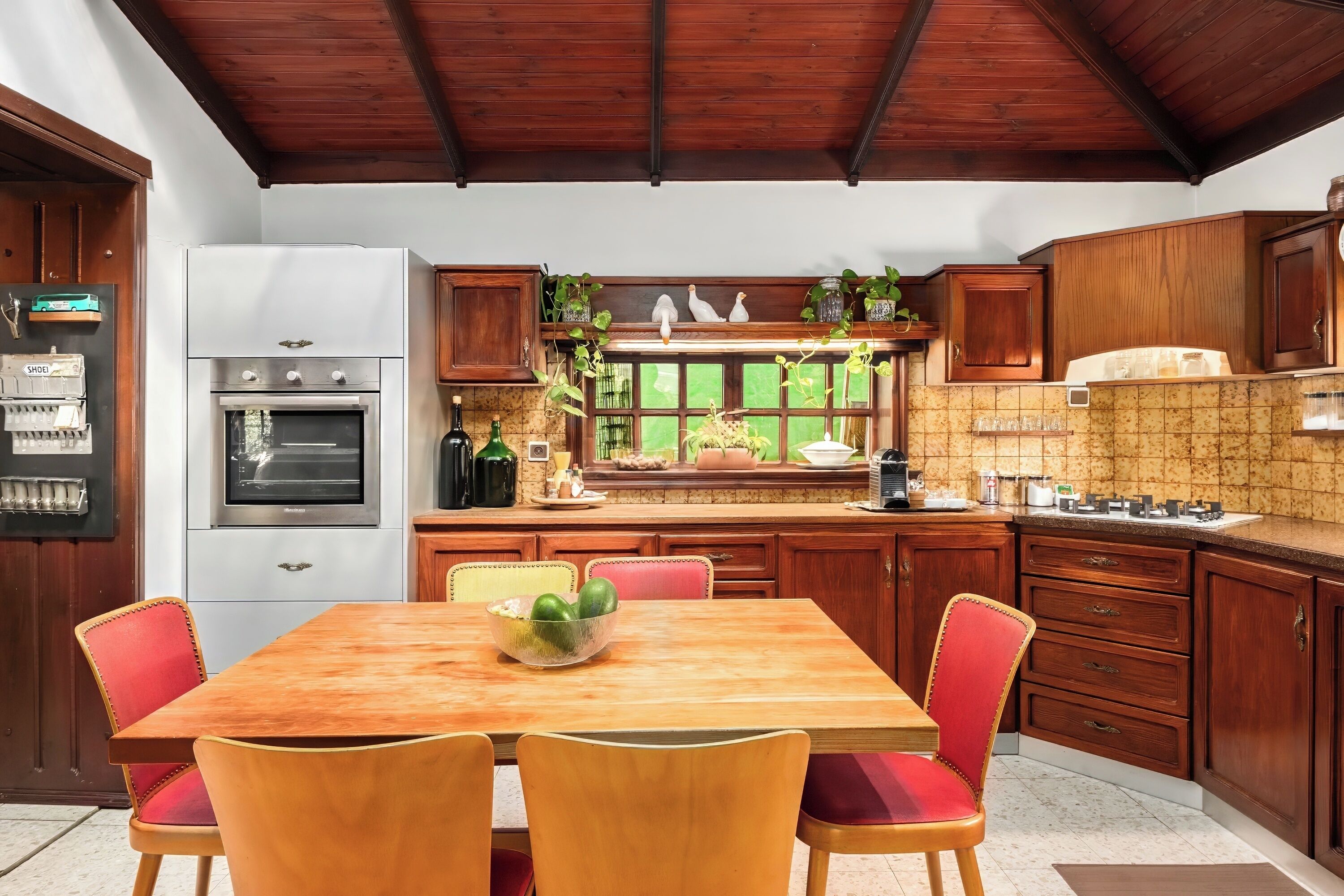 Huis, uitzicht op tuin | Privékeuken