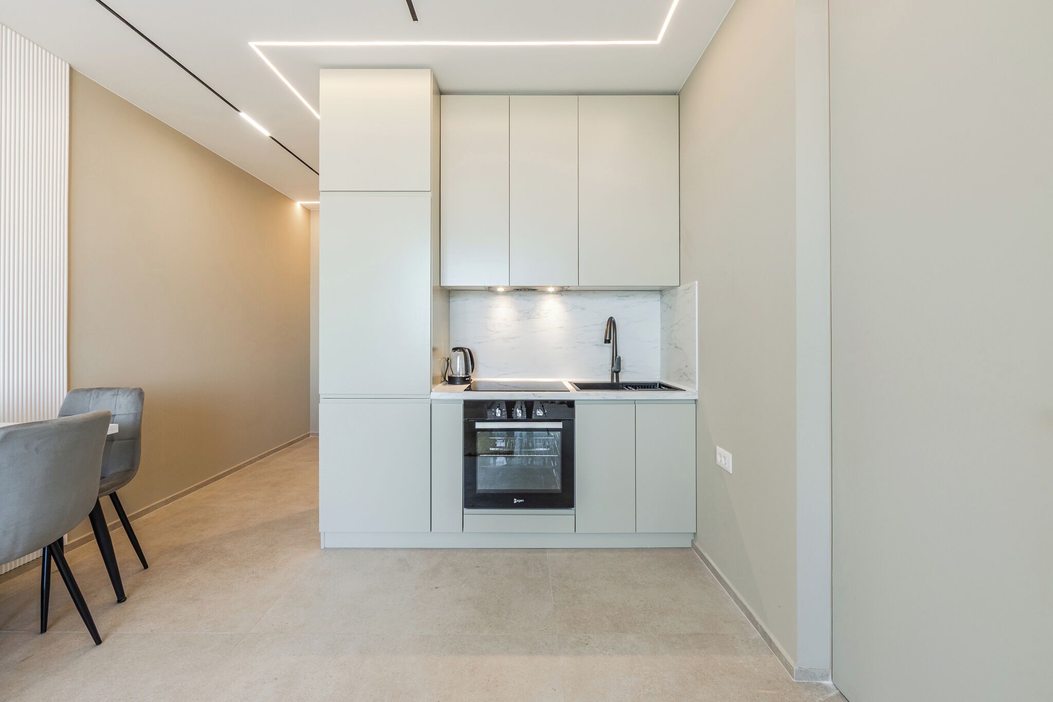 Apartamento superluxo, vista para o mar | Cozinha privada