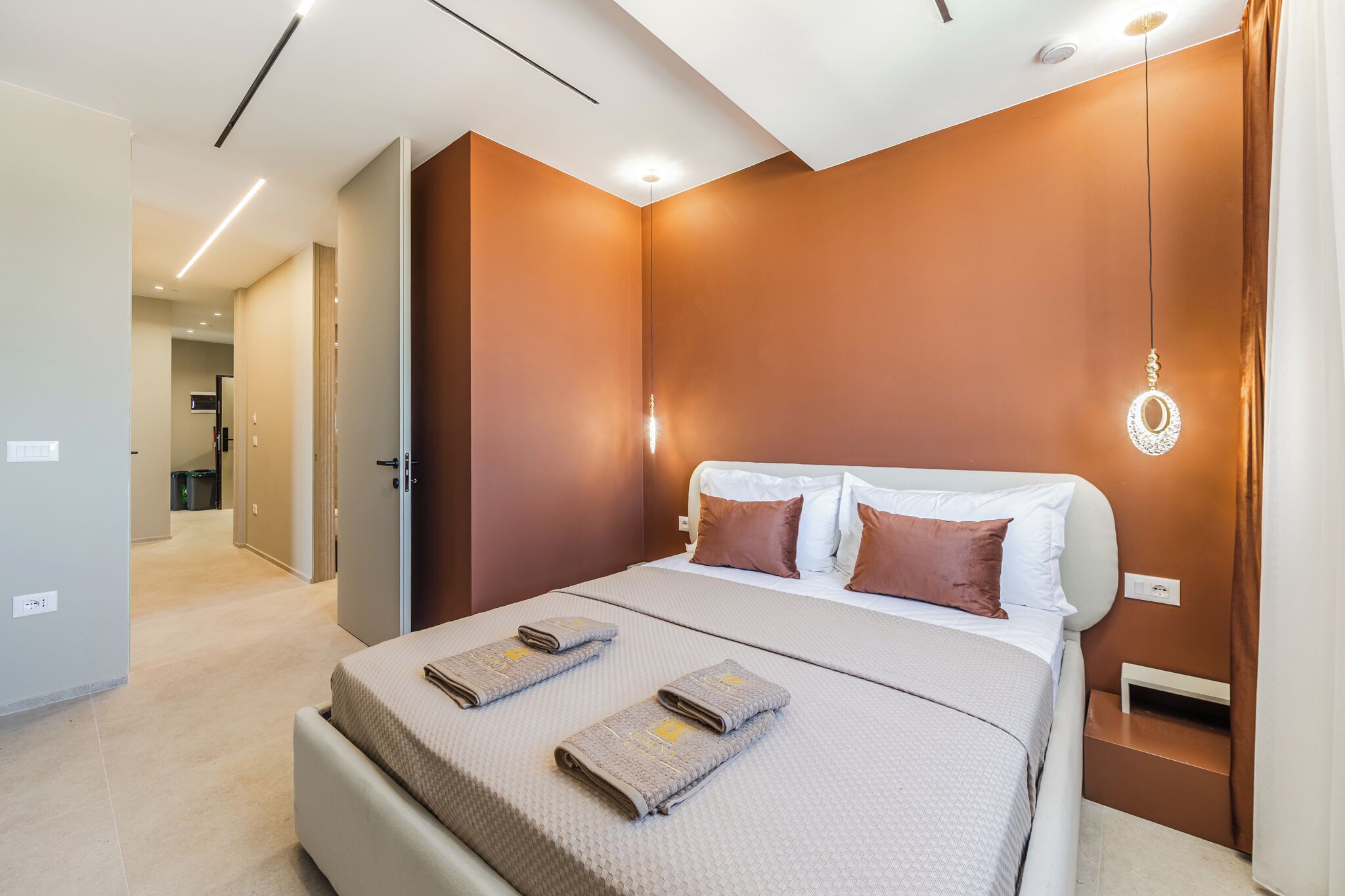 Appartamento Luxury, vista mare | Tende oscuranti, ferro/asse da stiro, Wi-Fi gratuito