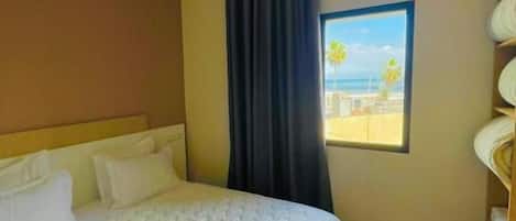 스탠다드 더블룸, 발코니, 바다 전망 | 무료 WiFi