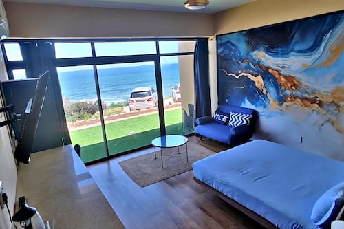 Habitación de lujo doble, balcón, vistas al mar | Wifi gratis
