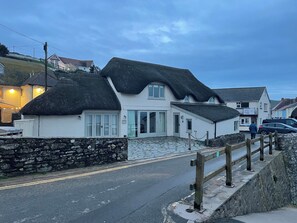 Exterior - Bridge Cottage, Hope Cove-Devon. We are 20 paces from the beach, stunning views! (Hope Cove)