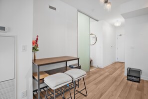 Deluxe Apartment, City View | Living area - NXT 12 YORK (Toronto)