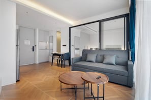 Apartment (1 Bedroom) | Living area - Beachfront 1bedroom Apartment (Choeng Thale)