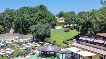 Una piscina climatizada