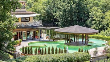 Una piscina climatizada