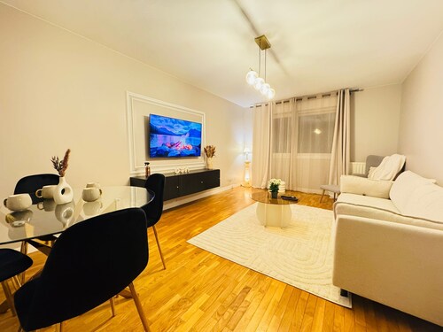 T3 COSY & CHIC MODERNE CENTRE PROCHE GARE DE MANTES LA JOLIE