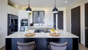 Rooms: Kitchen - Luxury ground-floor retreat with poolside terrace (Sint Willibrordus)
