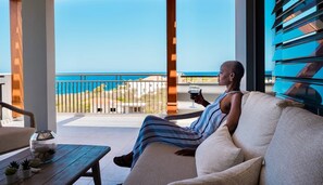 Property grounds - Luxury penthouse with panoramic sea views - Coral Estate (Sint Willibrordus)