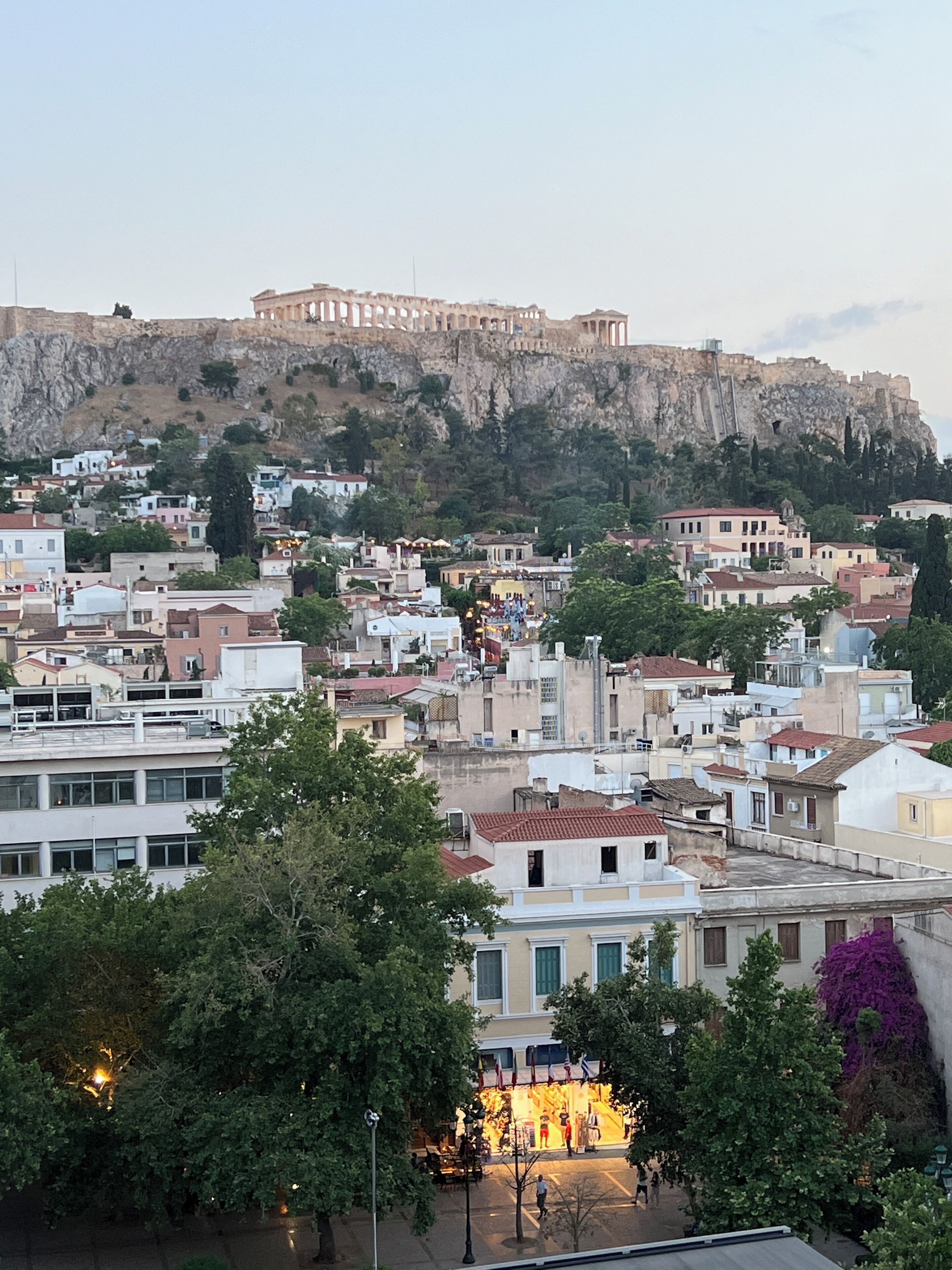 Quang cảnh nhìn từ nơi lưu trú