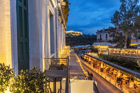Premium Room, Balcony, City View | View from room. Iliotropio Athens, Thisio