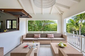 Property grounds - Stylish retreat with tropical garden and pool - Coral Estate (Sint Willibrordus)