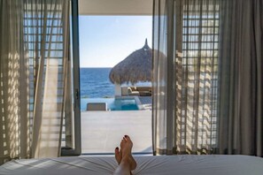 Interior - Luxury villa with private beach and sea view - Coral Estate (Sint Willibrordus)