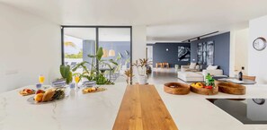 Dining - Luxury villa with private beach and sea view - Coral Estate (Sint Willibrordus)