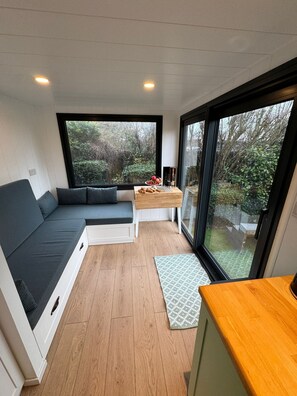 Living area - Old Mill Tiny Homes (Yarm)
