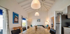 Dining - Panoramic sea-view villa with private pool - Coral Estate (Sint Willibrordus)