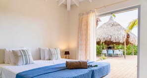 Free WiFi, bed sheets - Tranquil tropical villa with private pool - Coral Estate (Sint Willibrordus)