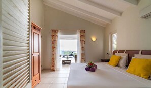 Bed sheets - Elegant villa with panoramic sea views - Coral Estate (Sint Willibrordus)