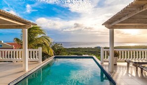 Pool - Villa Ocean View Residence 1034 (Sint Willibrordus)