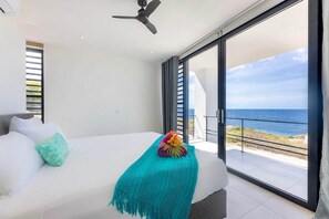 Iron/ironing board, bed sheets - Luxury sea view villa with private pool - Coral Estate (Sint Willibrordus)