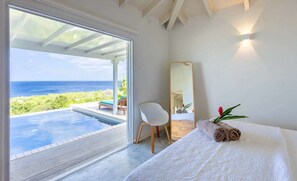 Spa - Romantic garden bungalow with pool and sea view - Coral Estate (Sint Willibrordus)