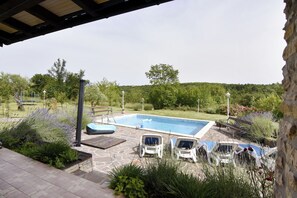 Villa, 3 Bedrooms, Private Pool, Garden View | Terrace/patio - Villa With Private Pool and Garden Retreat (Groznjan)