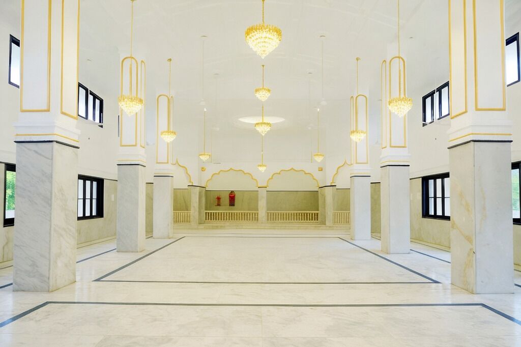 Espace banquet en plein air